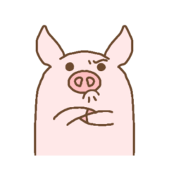 Sticker of Pig ver.3