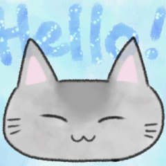 Sticker of English Cat