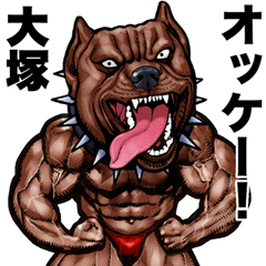 Ootsuka dedicated Muscle macho animal