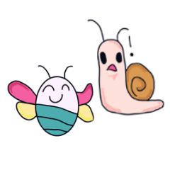 Snail & bug by jeda