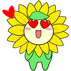 Sunny little sunflower