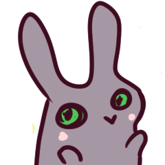 green eye rabbit