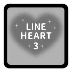 LINE HEART 3 [ANIME][GRAY][ENGLISH]