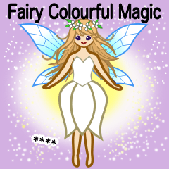 Fairy colourful magic