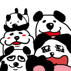 A lot of PANDAs For young people