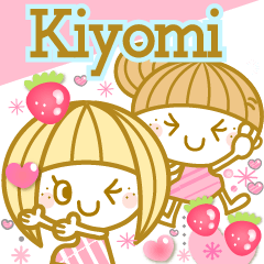 The pretty Spring stickers Ver.1 Kiyomi