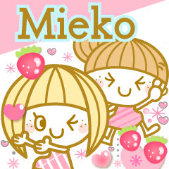 The pretty Spring stickers Ver.1 Mieko