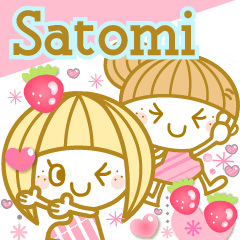 The pretty Spring stickers Ver.1 Satomi