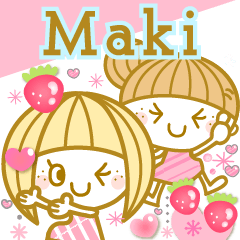 The pretty Spring stickers Ver.1 Maki