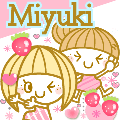 The pretty Spring stickers Ver.1 Miyuki