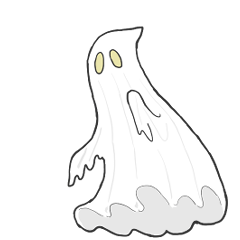 Moving Scary Ghost