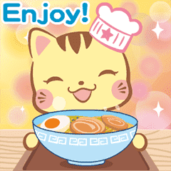 Baby Cat with you Super Chef! - English