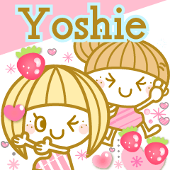 The pretty Spring stickers Ver.1 Yoshie