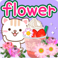Natural cat, flower & sweets english