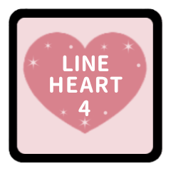 LINE HEART 4 [ANIME][PINK][ENGLISH]