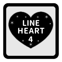 LINE HEART 4 [ANIME][BLACK][ENGLISH]