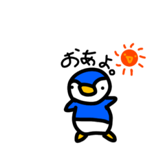 ペン次郎の謎のスタンプ