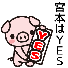 Miyamoto Sticker go