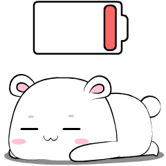 White mouse 2 (ID) : Animated