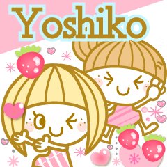 The pretty Spring stickers Ver.1 Yoshiko