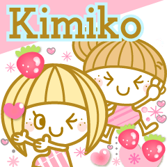 The pretty Spring stickers Ver.1 Kimiko