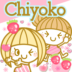 The pretty Spring stickers Ver.1 Chiyoko