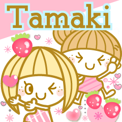 The pretty Spring stickers Ver.1 Tamaki