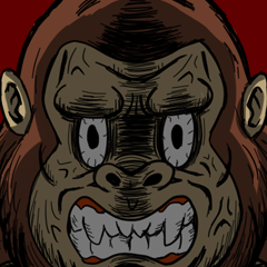 BIG Angry Gorilla