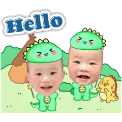 恩恩&鋐鋐（搞怪原始篇）