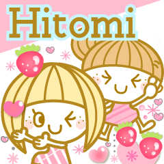 The pretty Spring stickers Ver.1 Hitomi