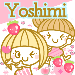 The pretty Spring stickers Ver.1 Yoshimi