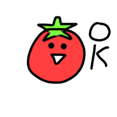 Can be used at any time tomato stamp