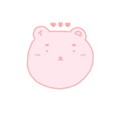 療癒粉色小熊熊