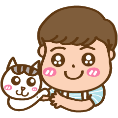 Bosom buddy:Cat tama and Little Ze