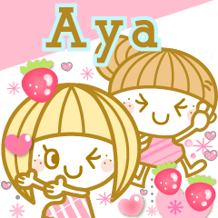 The pretty Spring stickers Ver.1 Aya