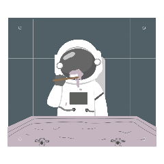 Astronaut XI_moonlight 太空人