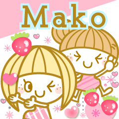 The pretty Spring stickers Ver.1 Mako