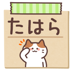 TAHARA's Notepad Sticker