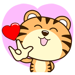 LUCKY Tiger Cub: Everyday CUTE Greetings