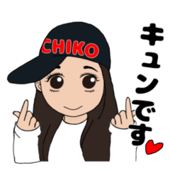 CHIKO chan sticker