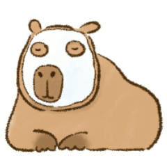 Kapi Capybara : Lazy Day (Japanese)