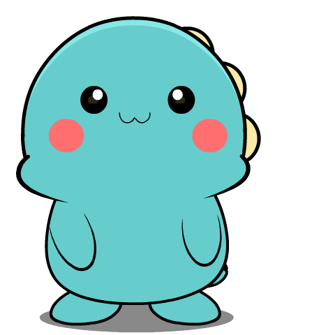 Lovely dino (ID) 6 : Pop-up stickers