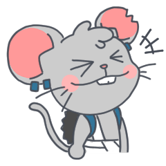 KZ Friend Koma Mouse :致敬LINE第一組貼圖