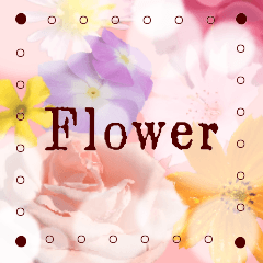 It is flower's sticker