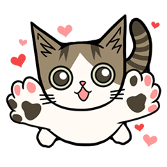 [honorific]Cat's Muutan Sticker