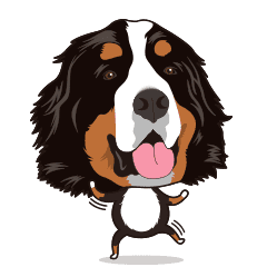 バーニーズマウンテンドッグ J6 パート2 Line スタンプ Line Store バーニーズマウンテンドッグ J6 パート2 Line スタンプ Line Store