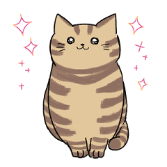 キジトラまいにちスタンプ