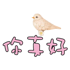 常用大字對話可愛鳥雞鴨103