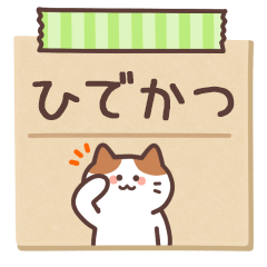 HIDEKATSU's Notepad Sticker