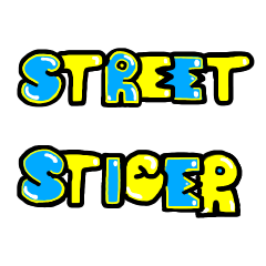 street sticker